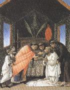 Sandro Botticelli The Last Communion of St jerome (mk36) Sweden oil painting artist
